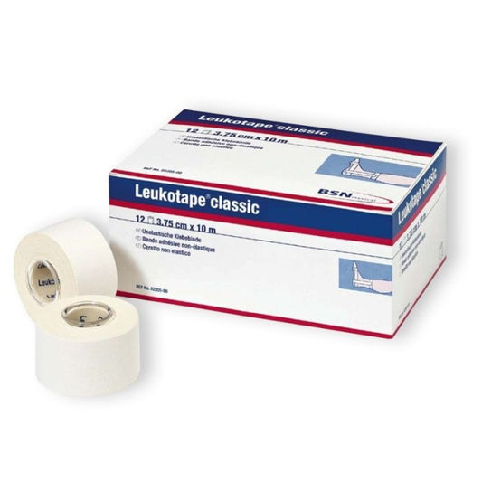 BSN Leukotape Classic 3,75 cm x 10 m, jäykkä liimasidos
