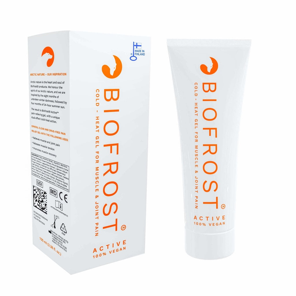 Biofrost Active kylmä-lämpögeeli 100 ml, kaksoisvaikutteinen lihasgeeli