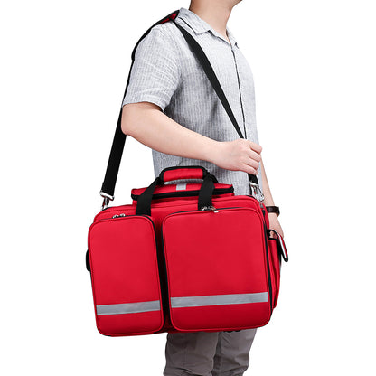 SLX Huoltolaukku DW-BLD05 37 x 22 x 20 cm, punainen, kompakti huoltolaukku