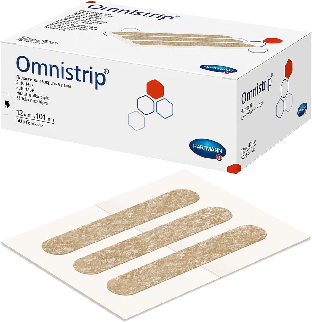 OMNISTRIP haavansulkuteippi, 12x101 mm