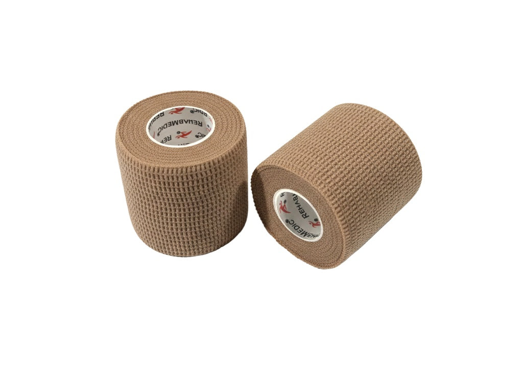 RM Cohesive teippi 5 cm x 4,6 m – itseensä tarttuva tukiside