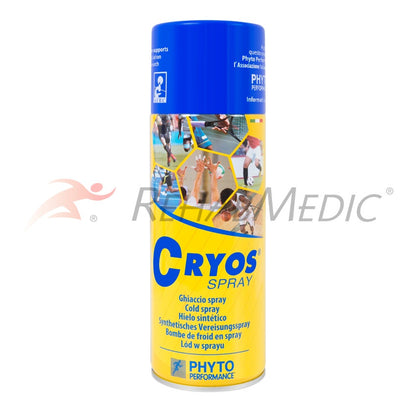 Cryos kylmäsuihke 400 ml, nopea kylmähoito urheiluvammoihin