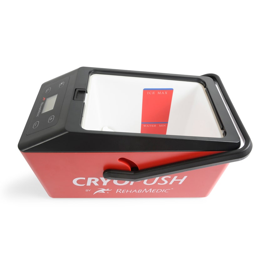 CryoPush kompressio- ja kylmäjärjestelmä, latausasema