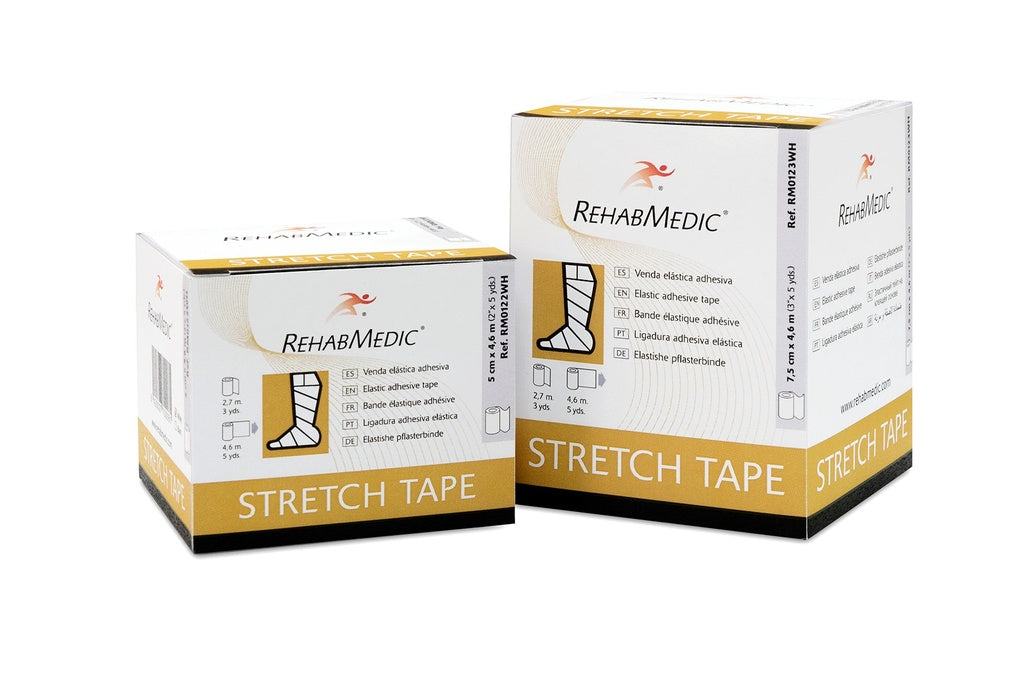 RM Stretch teippi 7,5 cm x 4,6 m, elastinen liimasidos